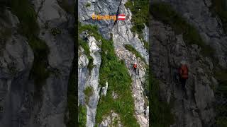 Rock climbing in the Alps 🇦🇹 alpsamazingnatureaustrianatureloversdjimusicbesttopwonderful [upl. by Lindbom]