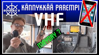 135 Miksi VHF radio on kännykkää parempi [upl. by Mak]