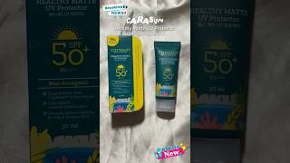 🌞CARASUN Healthy Matte UV Protector SPF 50 PA🌞 📢Sunscreen buat oily skin secured fyp [upl. by Eniawed]