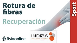 Acelera la recuperación de una rotura de fibras con INDIBA ACTIV [upl. by Sigler]