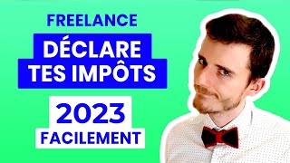 COMMENT FAIRE sa Déclaration dIMPÔTS Micro Entrepreneur  Auto entrepreneur en 2023  En Ligne [upl. by Kamp]