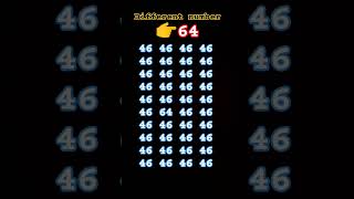 Different number 64 maths puzzle lottery mathematics quiz gk hindipaheliwithanswer gkmath [upl. by Dever]