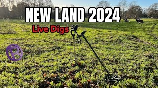 NEW RELIC HUNTING LAND 2024 Norfolk Button Boy Metal Detecting Look Horses [upl. by Soane]