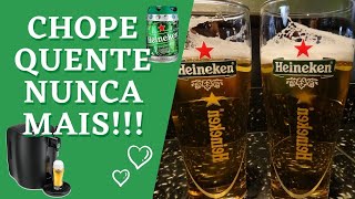 BEERTENDER KRUPS  O chope não gela PROBLEMA RESOLVIDO  CHOPEIRA HEINEKEN 5 Litros [upl. by Donetta]