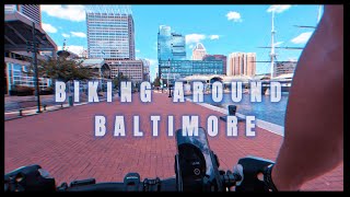 bike ride in Baltimore city [upl. by Noivert]