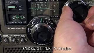 SONY Shortwave Radio ICF5900 has comleted the maintenance in Mar 2013 [upl. by Rosabella]