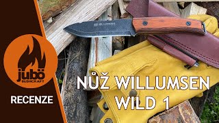 RECENZE  Nůž Willumsen Copenhagen Wild1 – Dark [upl. by Annaehs]