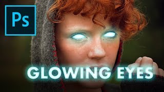 Glowing Eyes Tutorial  Adobe Photoshop [upl. by Averi]