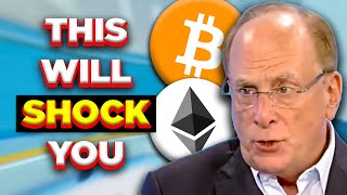 BlackRock CEO Larry Fink This Crypto News Will SHOCK You [upl. by Ecila]