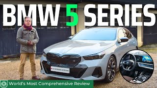 BMW 5 Series Indepth Review  the most driverorientated fullexecutive segment car there is [upl. by Etteval]