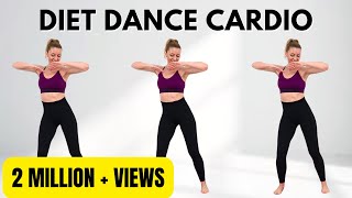 🎶30 Min DIET DANCE WORKOUT🎶FAT BURNING CARDIO AEROBICS🎶KNEE FRIENDLY🎶NO JUMPING🎶LISS CARDIO WORKOUT🎶 [upl. by Ecidna]