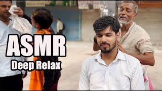 ASMR  SLEEPING HEAD MASSAGE BY INDIAN BABA  MAGICAL HANDS  FULL BODY CRACKS  STRESS RELIEF [upl. by Dnomsed576]