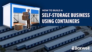 Using Containers To Build Self Storage [upl. by Ymot]