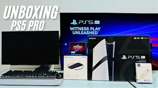 PS5 PRO UNBOXING  INSTALLING THE VERTICAL STAND amp M2 ATRIX SSD  GAMEPLAY  LG 42 OLED EVO C4 ​⁠ [upl. by Arykahs729]