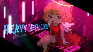 HEAVY METAL LOVER  MEME  FNaF  MRS AFTON  Gacha [upl. by Newmann361]