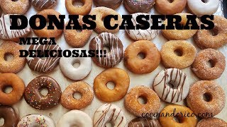 DONAS TRADICIONALES HECHAS EN CASA [upl. by Lucina]