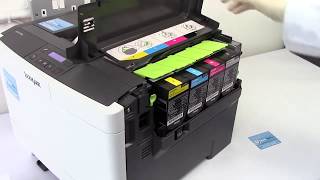 How to refill your Lexmark CS310dn CS410dn CS410dnw CS510de CS510dew and related laser printers [upl. by Dora351]