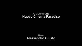 A MORRICONE Nuovo Cinema Paradiso  Piano accompaniment [upl. by Aiduan]