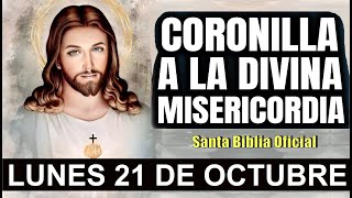 Coronilla a la divina misericordia LUNES 21 DE OCTUBRE [upl. by Sira]