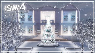 Christmas House  The Sims 4  Speed Build  No CC [upl. by Germin]