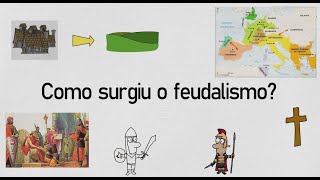 Como surgiu o feudalismo  DEIXA QUE EU DESENHO [upl. by Aviva]