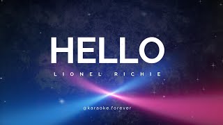 Hello  Lionel Richie  Karaoke [upl. by Clarisa113]