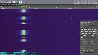 VHFHAM 144180 MHz USB  SN7L Śnieżka  in IARU R1 2m Contest 2024 part 2 Sep 7 2024 [upl. by Past606]