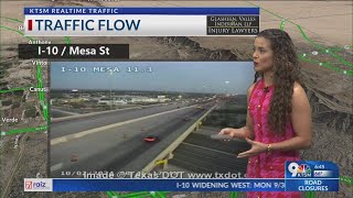 N Mesa St and I10 Mesa Lane closures [upl. by Hoag]