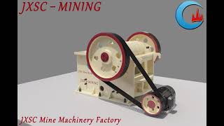 Jaw Crusher Working 3D Animation Video [upl. by Coussoule872]