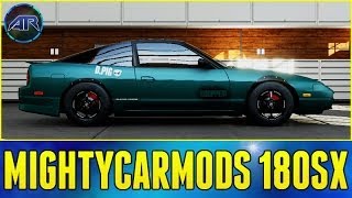 Forza 5  Mighty Car Mods Nissan 180SX Build [upl. by Aynnat674]