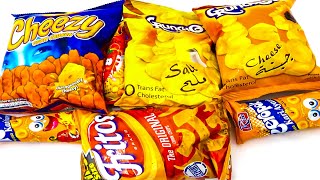 CHICKEN CURRY FLAVOURED CHIPS CHEESE CRIPS CORN CHIPS unboxing [upl. by Quiteri]