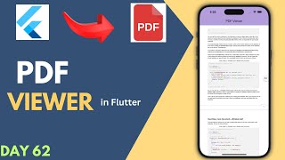 How to Display PDF File in Flutter  Flutter PDF Viewer Tutorial [upl. by Annav]