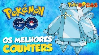 MELHORES COUNTER REGICE DEZ19  Pokémon Go  PokeDicas [upl. by Enineg]