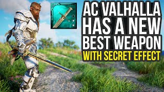 Assassins Creed Valhalla Just Got A New Best Weapon With Secret Effect AC Valhalla Blazing Sword [upl. by Akeinahs]