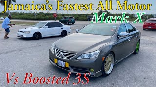 Jamaica’s Fastest All Motor Mark X vs Boosted 3s [upl. by Aimerej]