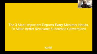 Webinar The 3 Marketing Reports You Need For Better Decision Making [upl. by Kos199]