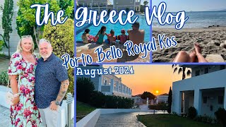 Greece Family Vlog August 2024portobelloroyal greece kos tui [upl. by Aika]