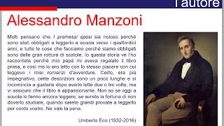 Alessandro Manzoni vita pensiero e poetica [upl. by Thorin64]