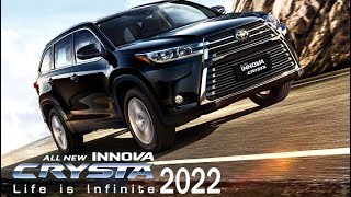 Toyota INNOVA CRYSTA 2022  Design inspired from Highlander [upl. by Erina]