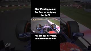 Max Verstappens First Flying Lap in F1 f1 f12024 [upl. by Niabi]