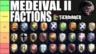 Medieval 2 Factions Tier List [upl. by Eidua664]