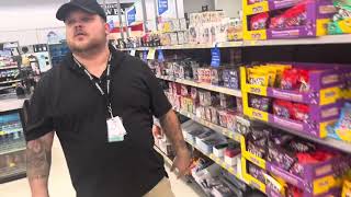 Confronting Vendor at Walmart Backdooring Sports Cards [upl. by Liz763]