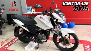 Hero Ignitor 125 New Latest 2024 Model 💥 Price Mileage New Features amp Launch Date  2024 Ignitor [upl. by Gambrill]