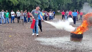 Capacitan a Vendedores de Pólvora en Rivas en el Uso y Manejo de Extintores 🔥💡 ¡Seguridad Primero [upl. by Arin]