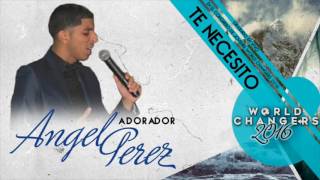 Angel Perez  Te Necesito En Vivo en World Changers 2016 [upl. by Alegnasor]