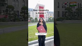 Best University in Korea 🇰🇷  Indian in Korea 🇮🇳🇰🇷 Nandini Kukreti studyinkorea [upl. by Atinid75]