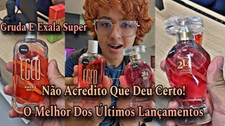 Comprando Novos Perfumes Grude Boticário Egeo Sweet Meli e 214 African Sunrise Fixa o Dia Todo [upl. by Oran]