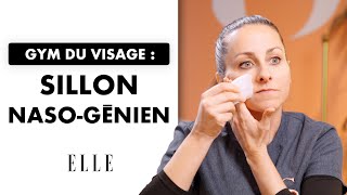 Gym du visage  une séance pour les sillons nasogéniens [upl. by Buchanan182]