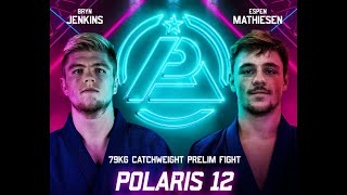 LIGHTNING FAST ARMBAR  Espen Mathiesen vs Bryn Jenkins FULL MATCH  POLARIS BJJ [upl. by Mohr]