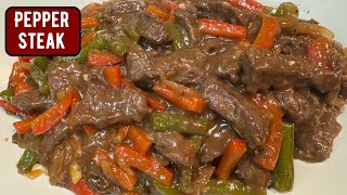 Pepper Steak Recipe [upl. by Irim]